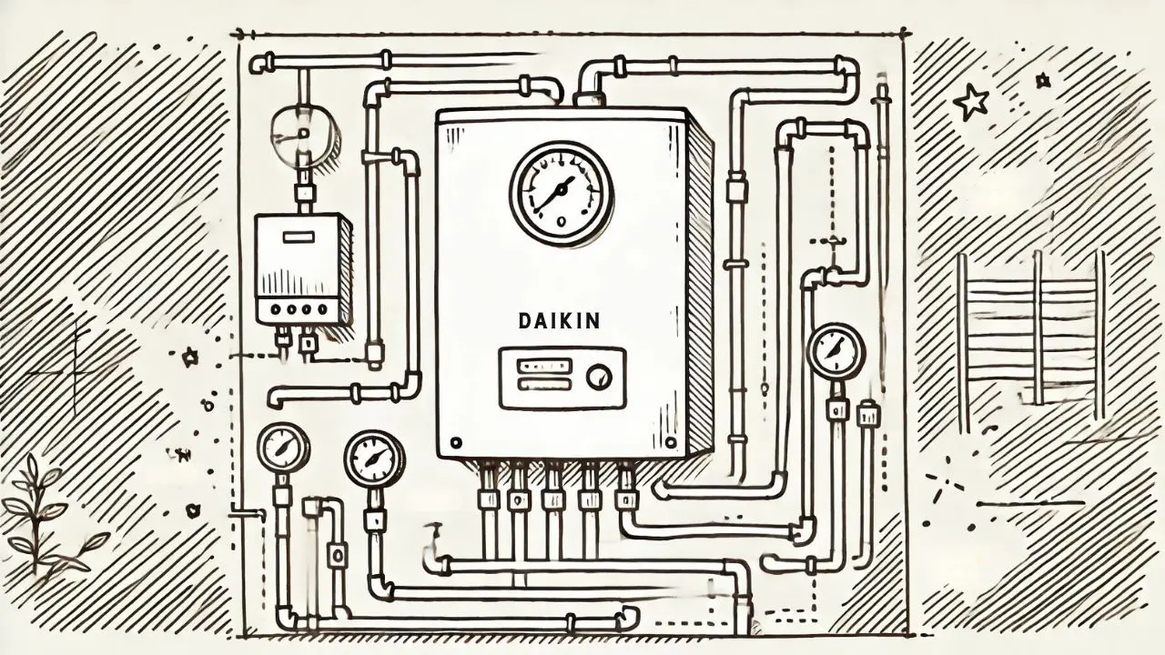 daikin kazán hibakódok